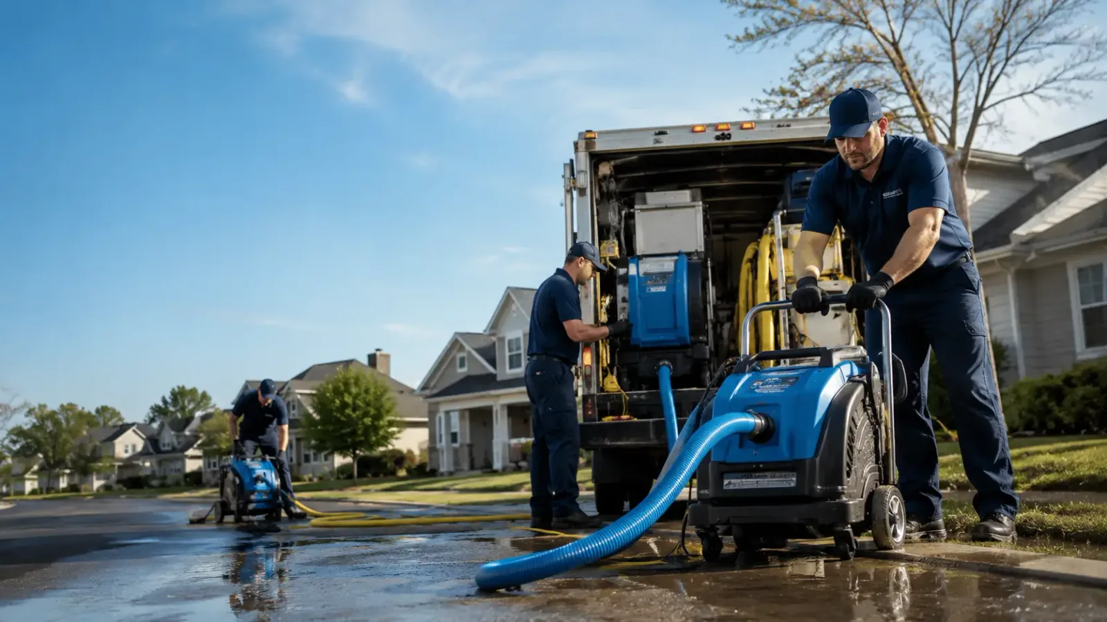 Flood Damage Cleanup in Jemez Pueblo, NM